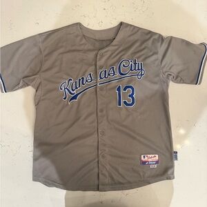 Kansas City Gray Men’s Baseball Jersey